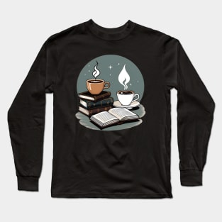 coffee and study night Long Sleeve T-Shirt